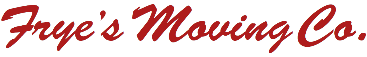 Frye's Moving Co Logo